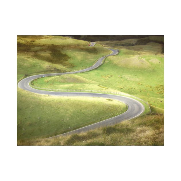 A Winding Road, Derbyshire by rosedew