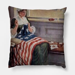 betsy ross flag Pillow