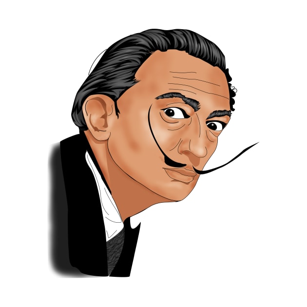 salvador dali by kobiborisi