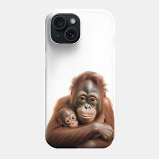 Sweetest Orangutan mother Phone Case