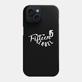 Fifteen Label Horizontal White Phone Case