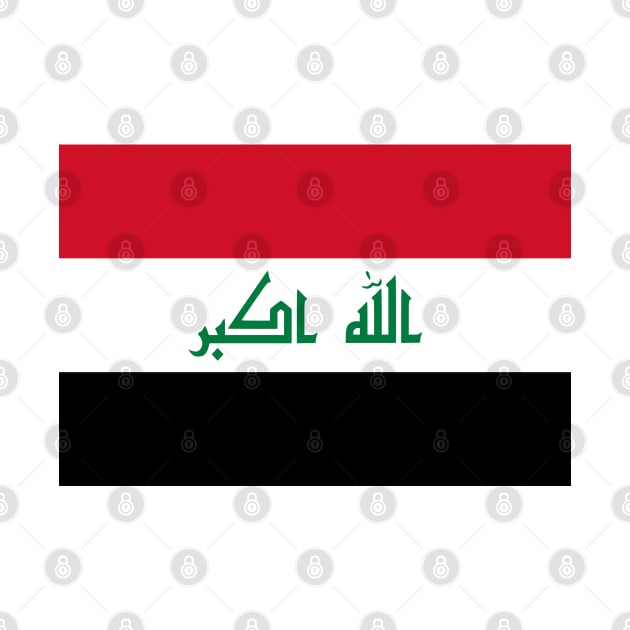 Flag of Iraq by COUNTRY FLAGS