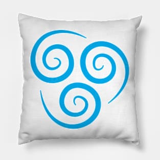 Air Bending Symbol Pillow