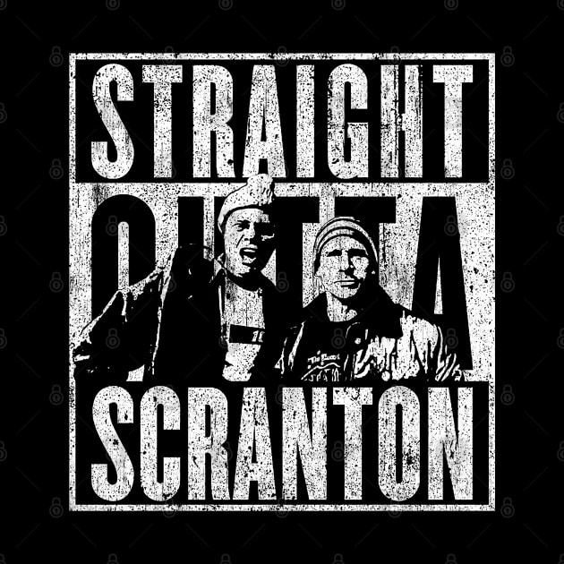 vintage straight  outta scranton by GoatUsup_Pluton