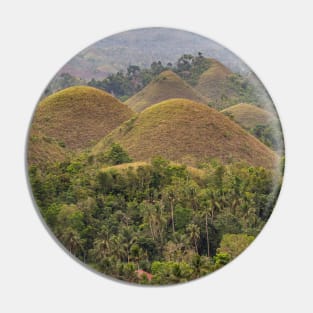 The Chocolate Hills, Carmen, Bohol, Philippines Pin