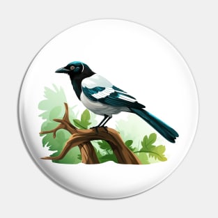 Magpie Pin