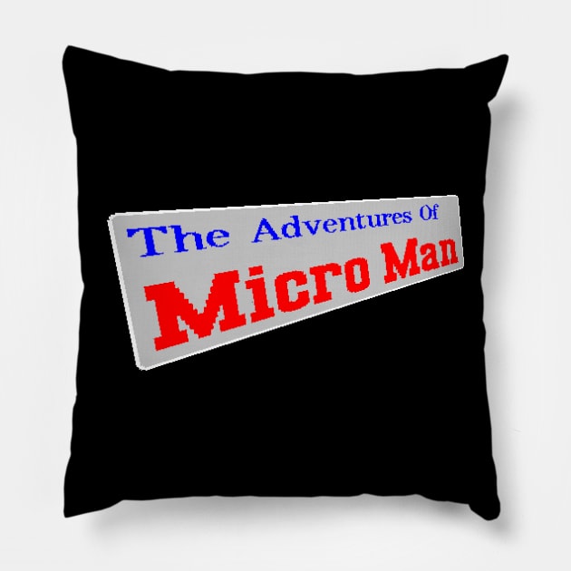 Micro Man Pillow by tdK