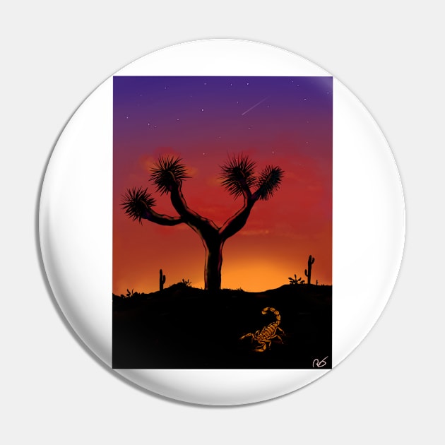 Desert Pin by RenzArt