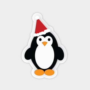 Santa Penguin Magnet