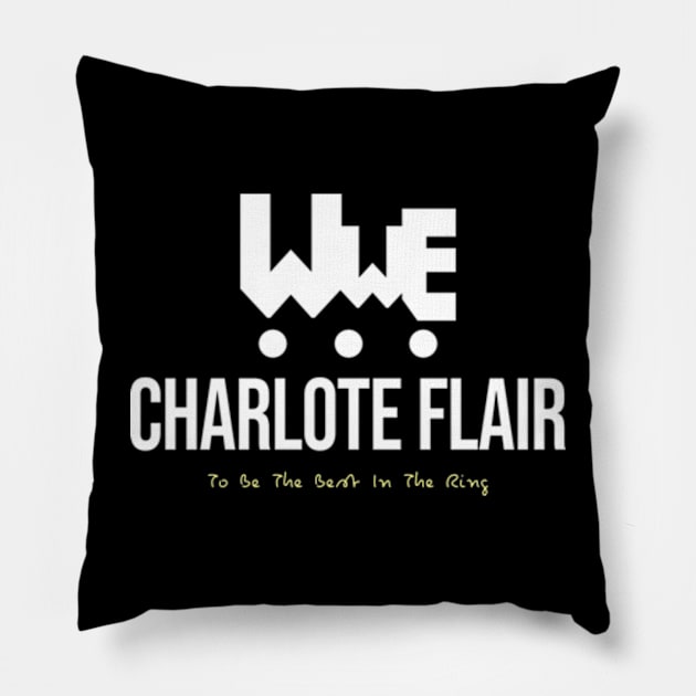 CHARLOTTE FLAIR Pillow by TamaJonson