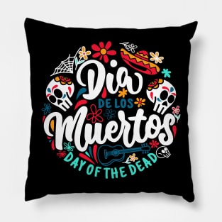 dia de los muertos Day of the dead Pillow