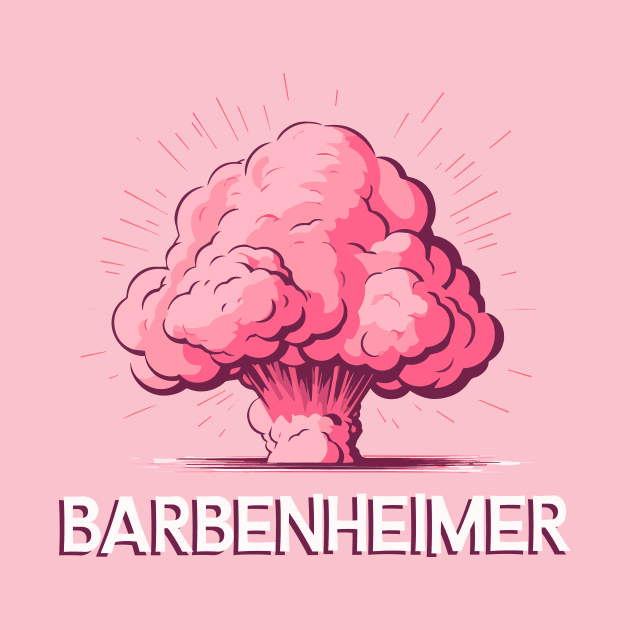 Barbenheimer Movie by anothertshirtco