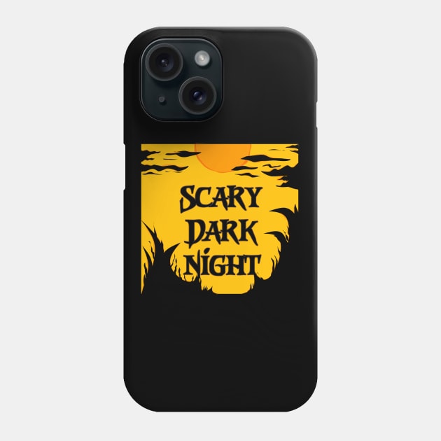 Scary dark night Phone Case by Sefiyan