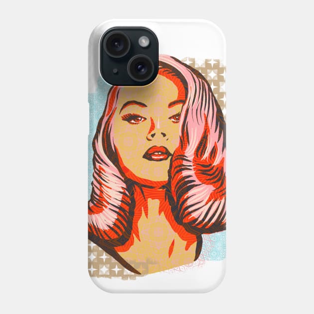 Vintage Girl Phone Case by ConradGarner