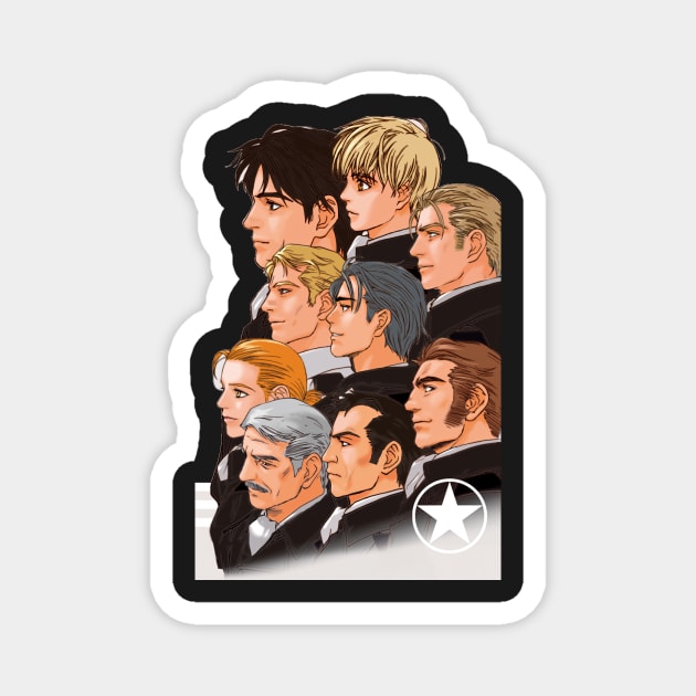 Legend of the Galactic Heroes Free Planets Magnet by KokoroPopShop