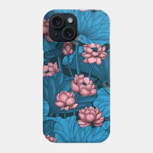 Night lotus garden Phone Case