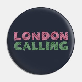 London Calling's Knit Pin