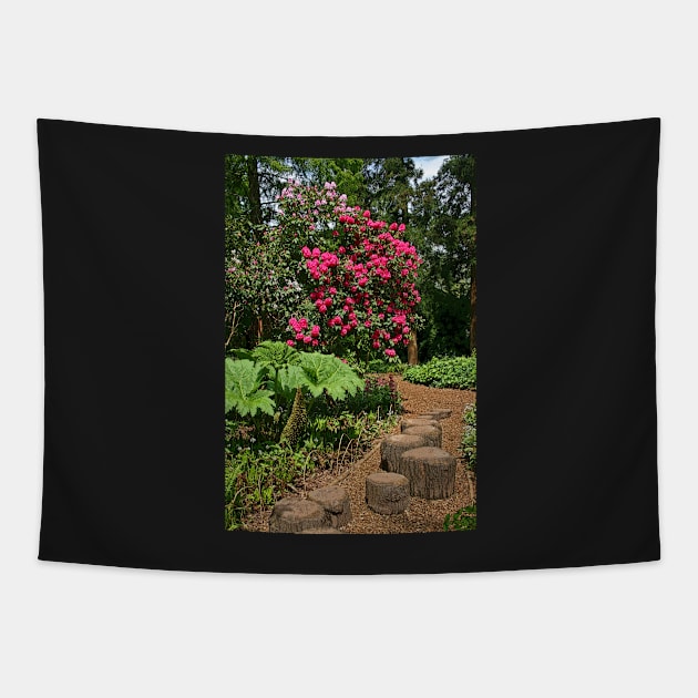 Riverside Gardens, Somerset Tapestry by RedHillDigital