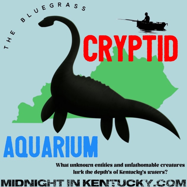 The Bluegrass Cryptid Aquarium Kids T-Shirt by Ransom Letter Publishing