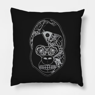 Sugarskull Gorilla Pillow