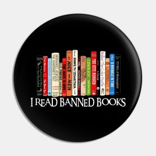 I Read Banned Books Pin