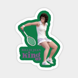 Billie Jean King Magnet