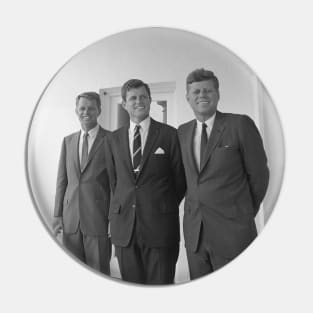 The Kennedy Brothers -- John, Robert, And Ted Pin