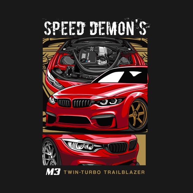 Speed Demon's M3 F80 by Harrisaputra