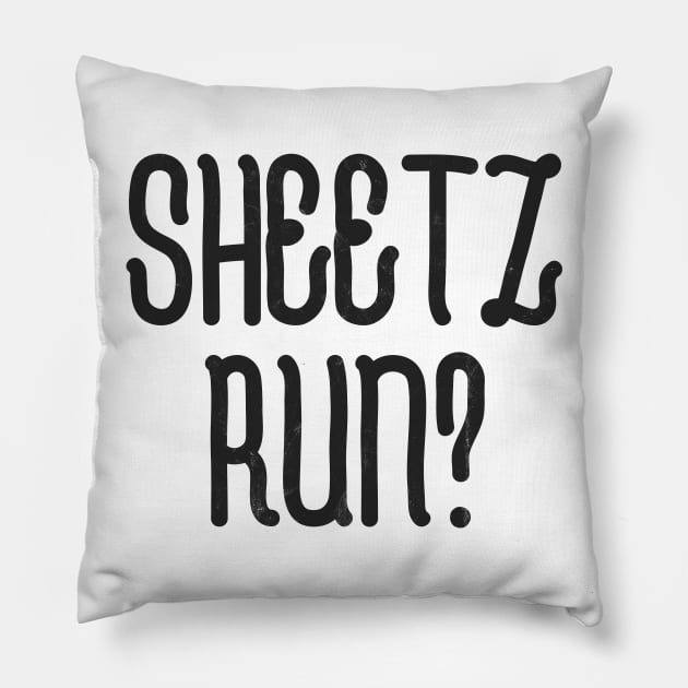 Sheetz Run Pillow by ContraDesigns