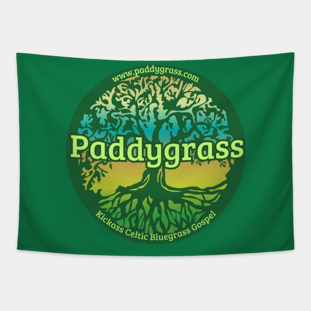 Paddygrass Retro Tee Tapestry by Paddygrass Band