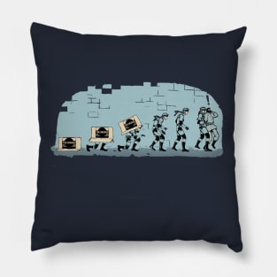 Evolution of Espionage Pillow