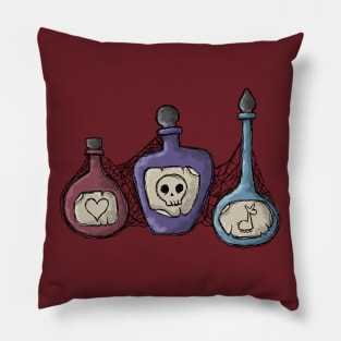 Potion Bottles Pillow