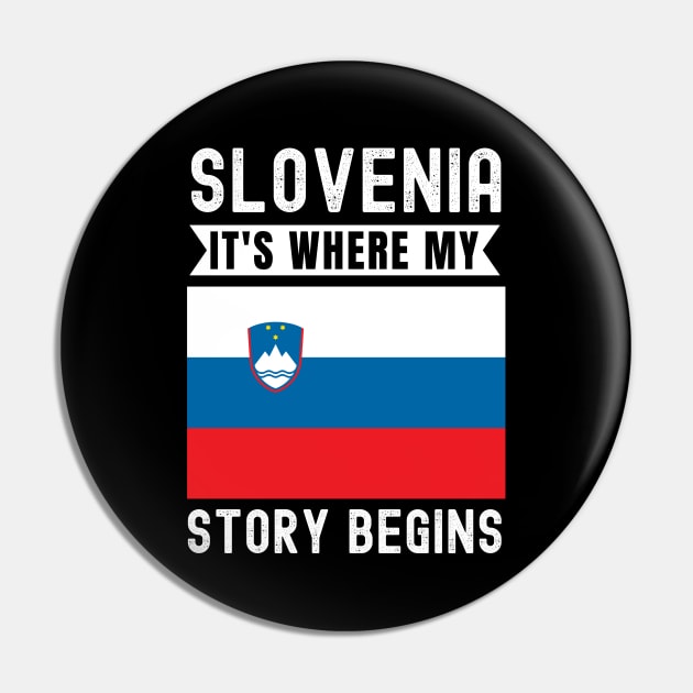 Slovenian Pin by footballomatic
