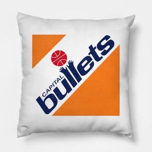 Defunct Capital Bullets 1973 Pillow