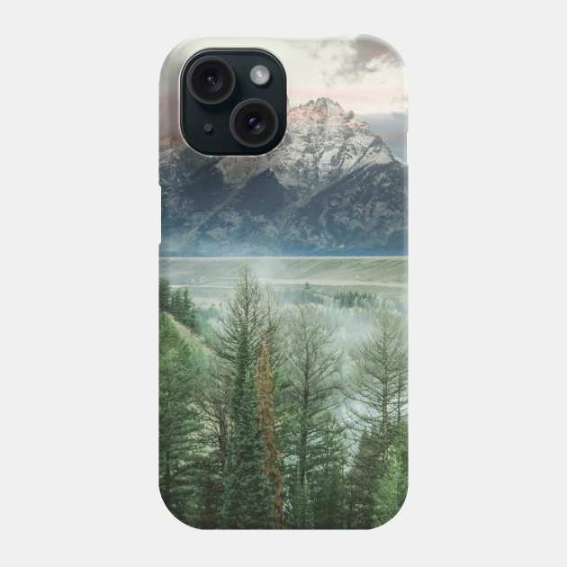 rocky mountain first light Phone Case by pholange