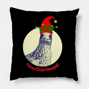 I'm an Elfie Seagull - Gavin the Gull Pillow