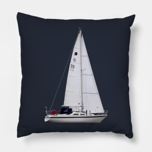 Player 31 Sailboat Pillow