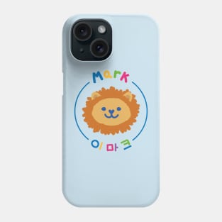 Mark Lee as a cute lion. Phone Case