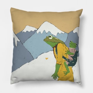 Frog Dad Pillow