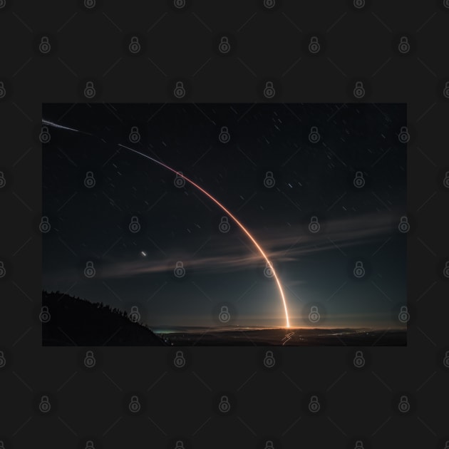 Falcon 9/Iridium 7 by Sidetrakn