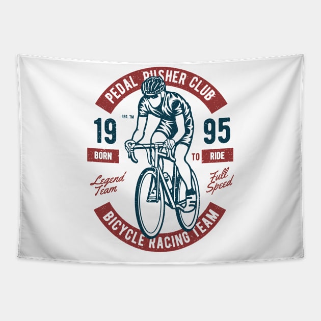 Bicycle Racing Cyclist | Racing Bicycles Tapestry by MrWatanabe