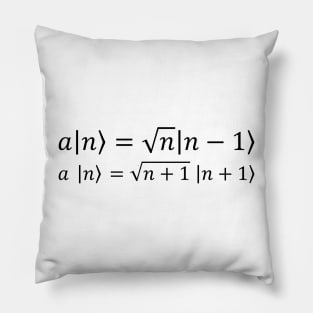 Creation And Annihilation Operators - Quantum Physics Pillow