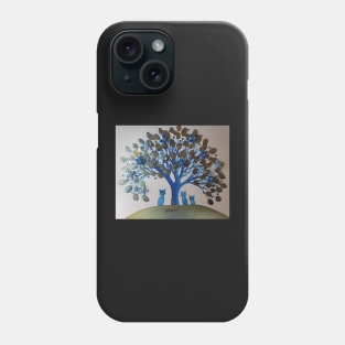 Thunder Bay Whimsical Tree Cats Phone Case