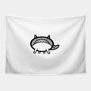 Whale Cat Tapestry