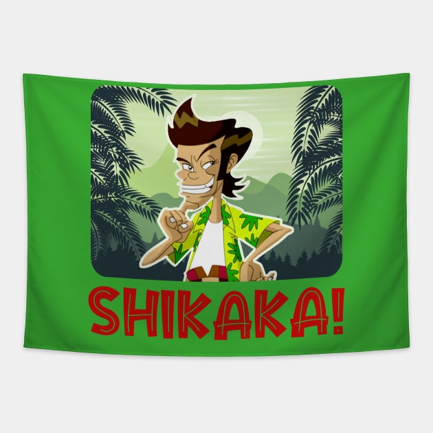 Shikaka! Tapestry by NotoriousMedia