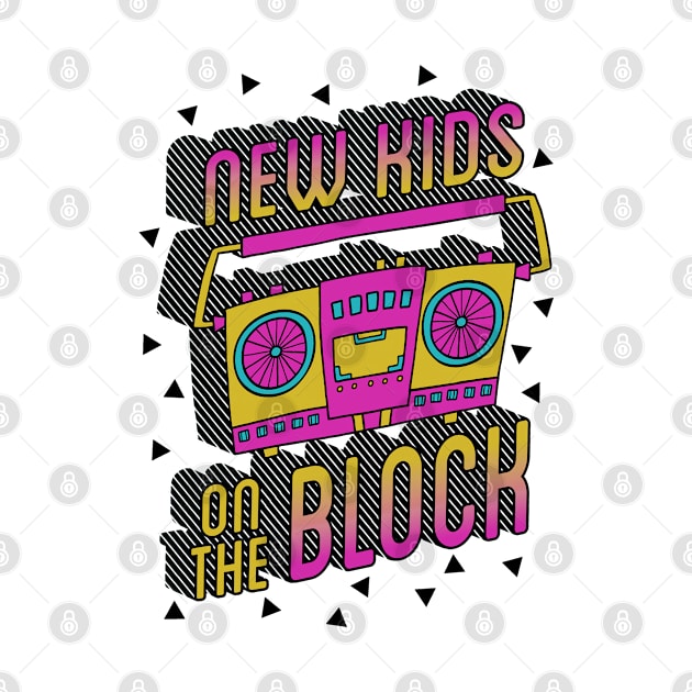 NKOTB RETRO 80S by Dansu_creative