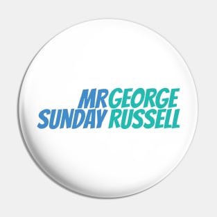 George Russell - Mr Sunday #2 Pin