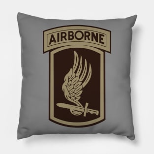 173rd Airborne Patch (desert subdued) Pillow