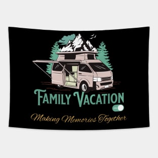 Family Vacation Making Memories Together Tapestry