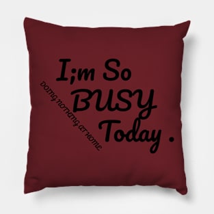 Busy Pillow